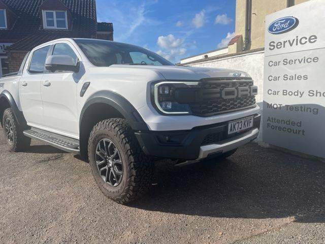 Ford Ranger Raptor 2.0 EcoBlue 210ps 10-spd Auto Pick Up Diesel Arctic White