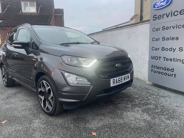 Ford Ecosport 1.0T 125ps EcoBoost  ST-Line 6-spd Auto SUV Petrol Magnetic Grey