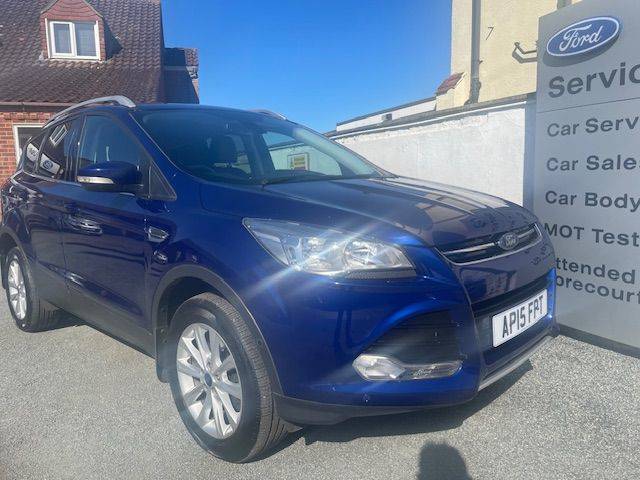 Ford Kuga 2.0 TDCi 180ps Titanium 6-spd powershift AWDhift SUV Diesel Deep Impact Blue