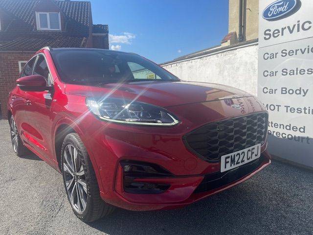 Ford Kuga ST-LINE X Edition 2.0ECOBLUE 190ps 8-spd auto AWD SUV Diesel Lucid Red