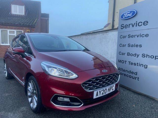 Ford Fiesta 1.0T 140ps EcoBoost   Vignale Edition Hatchback Petrol Ruby Red
