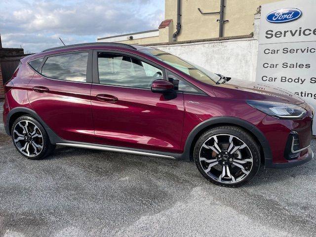 2022 Ford Fiesta 1.0T 125ps EcoBoost MHEV Active Vignale 7-spd auto Auto