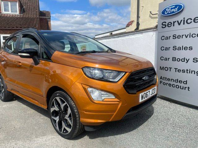 Ford Ecosport 1.0T 125ps EcoBoost  ST-Line 6-spd  Auto SUV Petrol Tiger Eye
