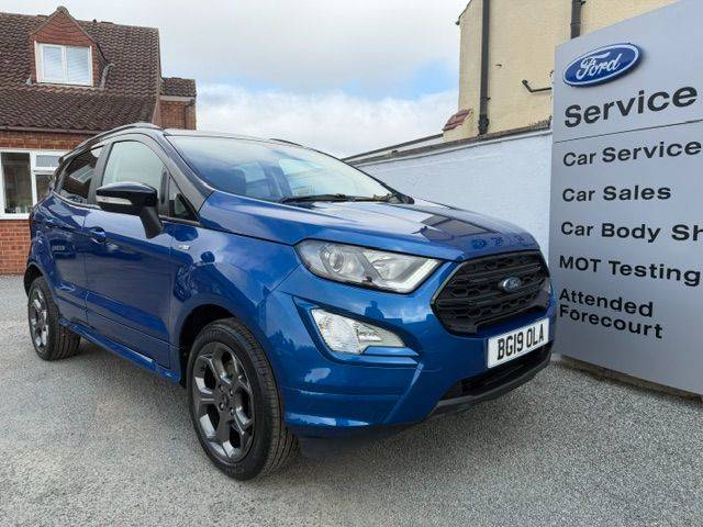 Ford Ecosport 1.0T 125ps EcoBoost  ST-Line 6-spd auto SUV Petrol Lightning Blue