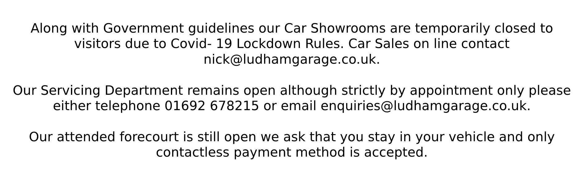Used Cars Great Yarmouth, Second Hand Cars Norfolk Ludham Garage