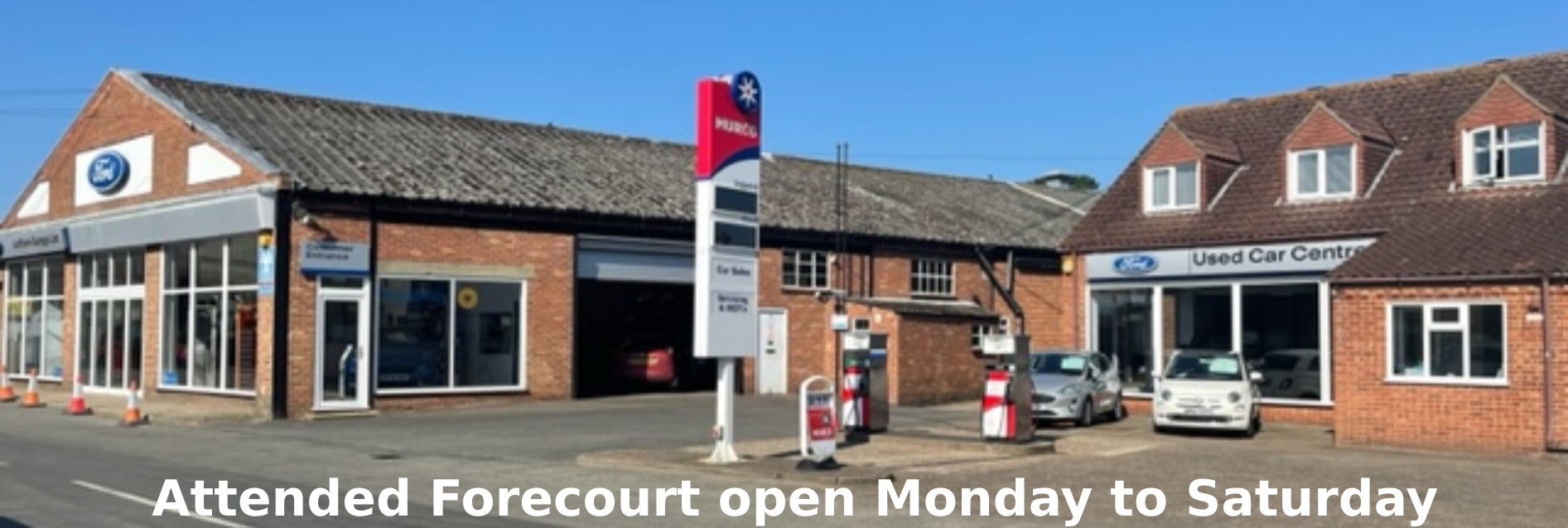 Attended Forecourt Banner